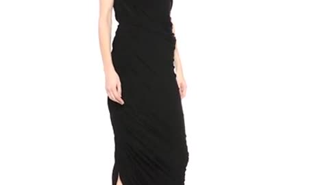 Amazon.com- Norma Kamali Women's Diana Gown - Clothing, Shoes & Jewelry