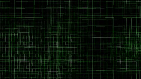 Electronic Computer Connections Background Loop Animation Motion Graphic Screensaver