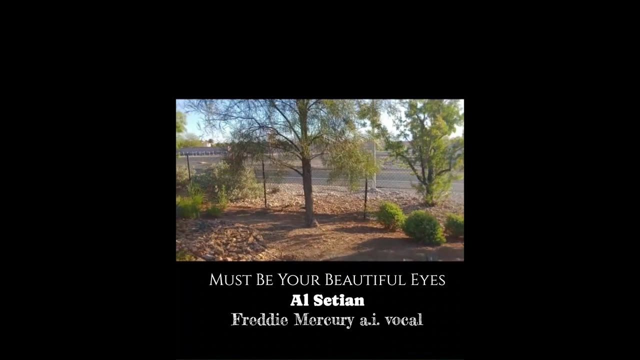 Must Be Your Beautiful Eyes ~ by me ~ Freddie Mercury a.i. vocal