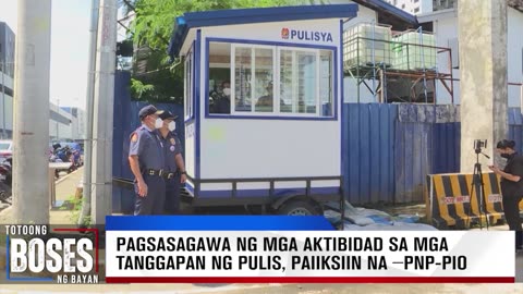 Pagsasagawa ng mga aktibidad sa mga tanggapan ng pulis, paiiksiin na −PNP-PIO