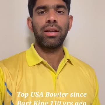 Saurabh Netravalkar, USA's # 1