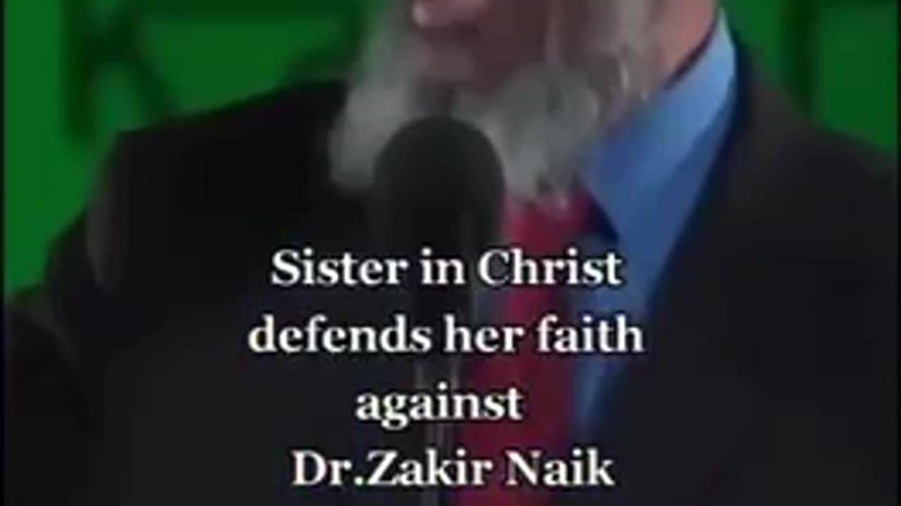 A brave youth defends her faith against Muslim clergy