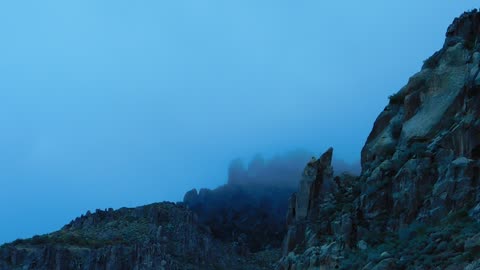 'Clouds and Crags' - Early Evening