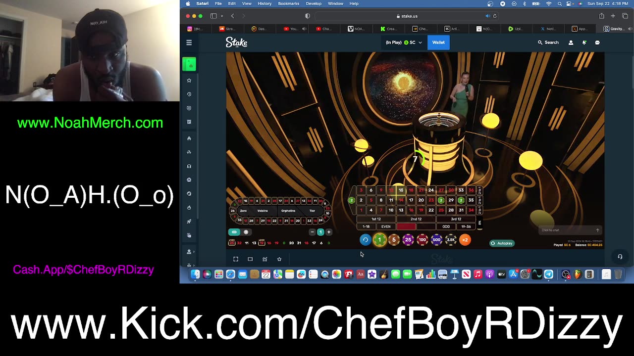 Chef Boy R Dizzy VLOG: @KickStreaming (O_o) #September #22 #2024 (O_o) www.Kick.com/ChefBoyRDizzy