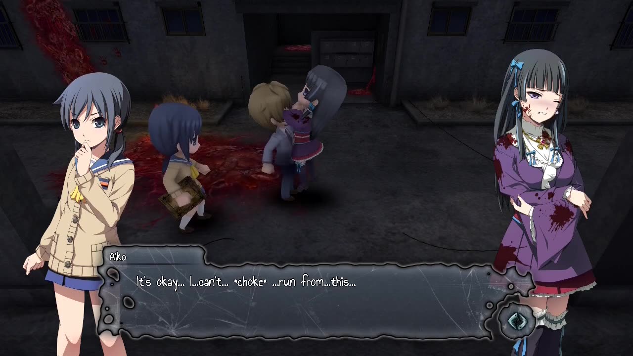 Corpse Party: Blood Drive all wrong endings all chapters