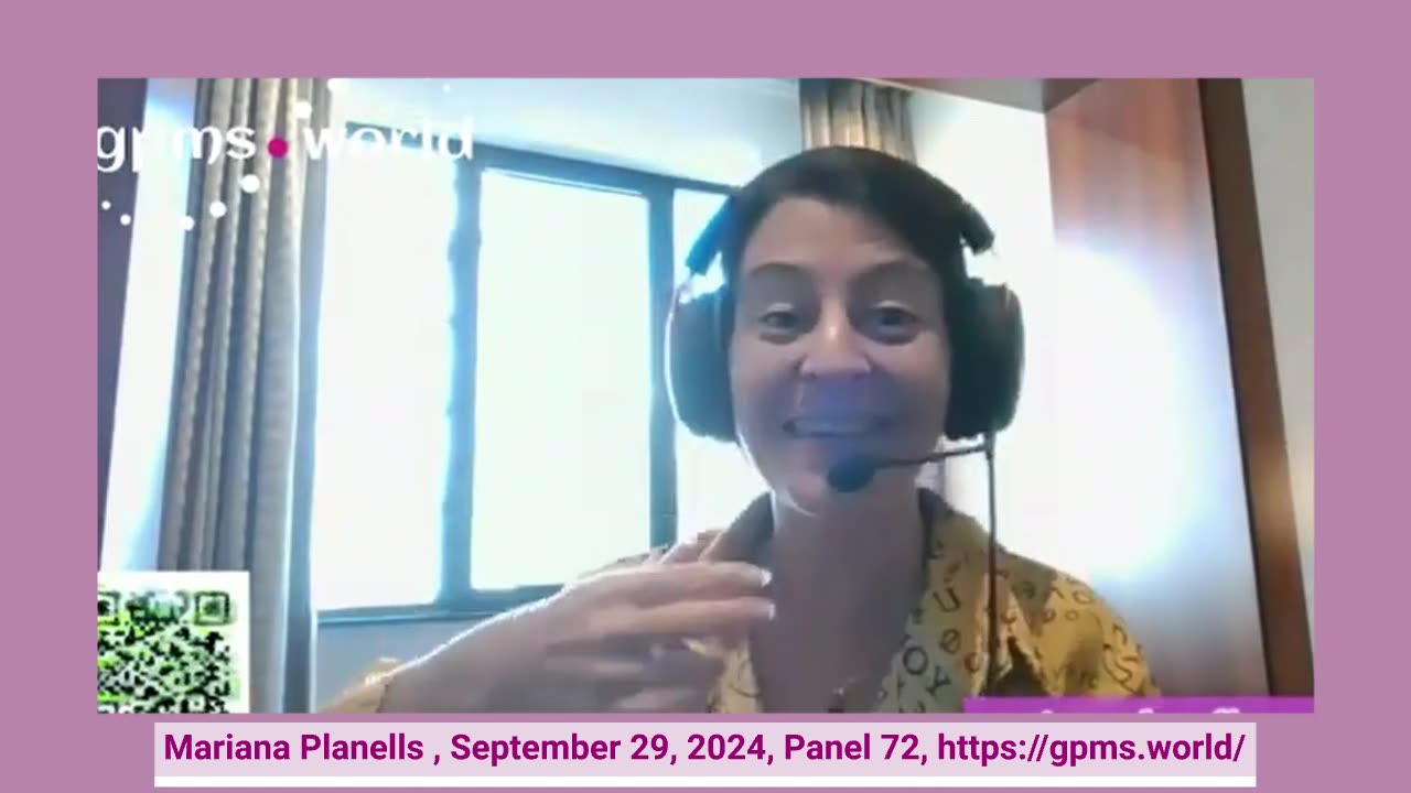 Mariana Planells, September 2024, GPMS.WORLD Panel 72