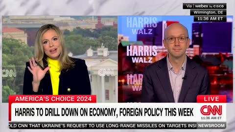 Harris Spox Repeatedly Dodges