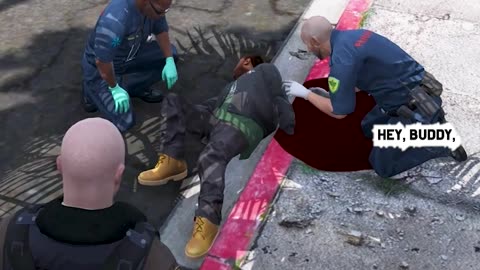 Violent ATM Robbery in GTA V