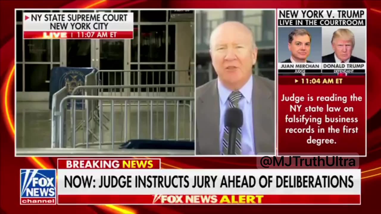 Judge Merchan Instructs Jury To Choose Three Crimes To Convict Trump