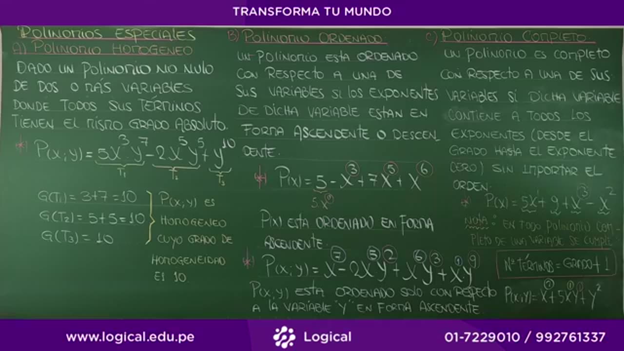 ANUAL LOGICAL UNI 2021 | SEMANA 03 | ÁLGEBRA