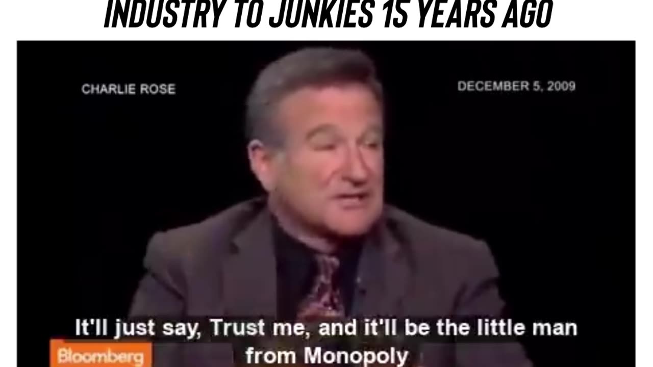 Robin Williams on Banking