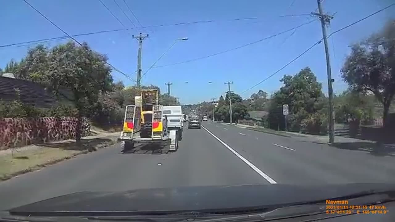 Running over a bicycler