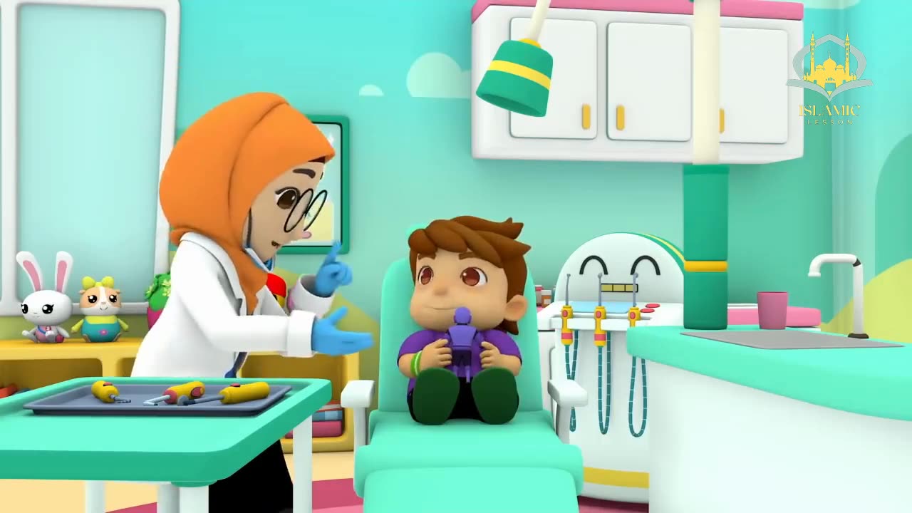 Dentist | Islamic Series & Songs For Kids | Omar & Hana | Islamic Lesson