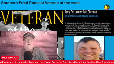 Veteran of the week