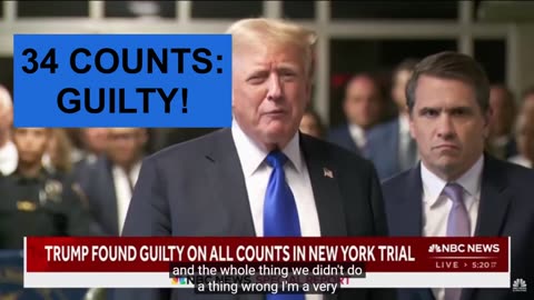 GUILTY: Trump's REACTION