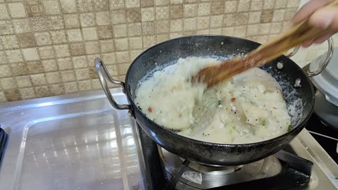 Today's breakfast special Delicious 🤤😋 Homemade Upma 🫕 recipe