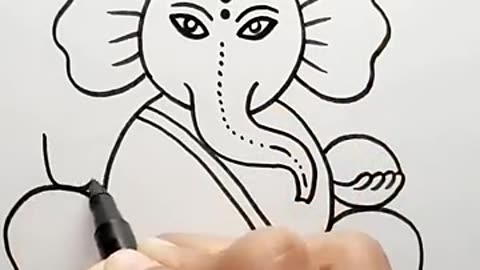 Draw Ganesha