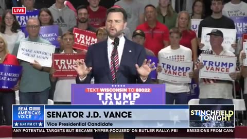 JD Vance: "She's been acting president for three and a half years and her citizens are suffering"