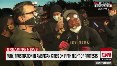 Powerful speech by anguished black protestor We do not want to go through this any more