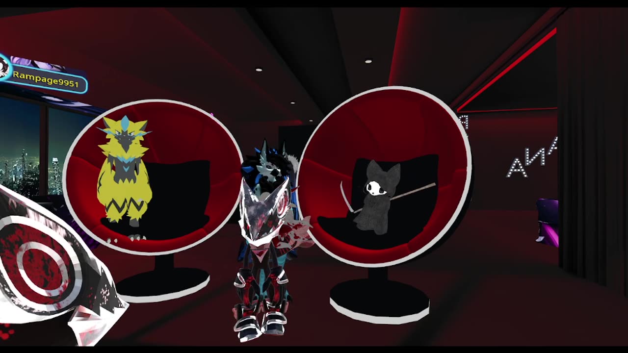 Death Kitty just hanging