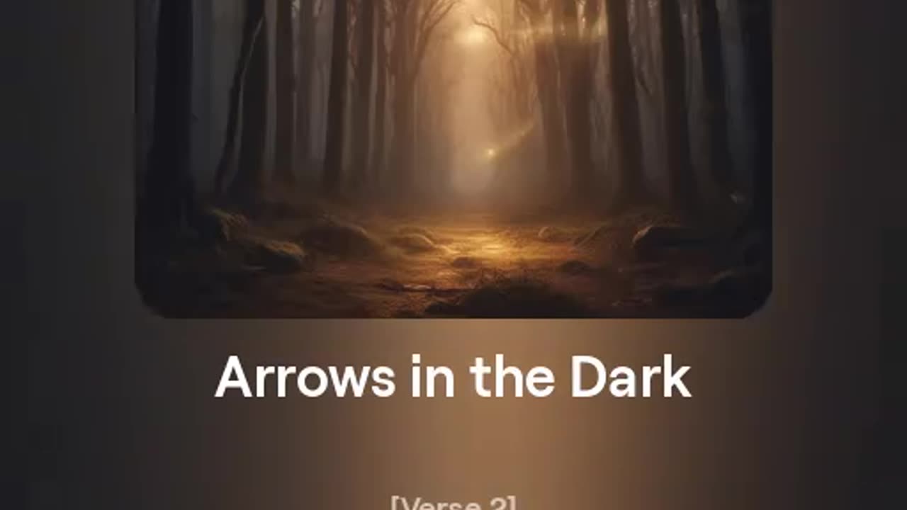 Arrows in the Dark