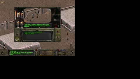 playing fallout 1 part 1(aspect ratio issue will be solved9