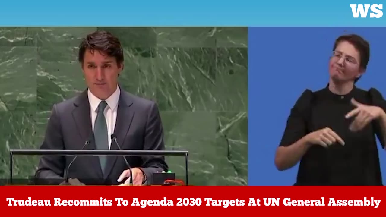 Trudeau recommits to Agenda 2030 targets at UN General Assembly