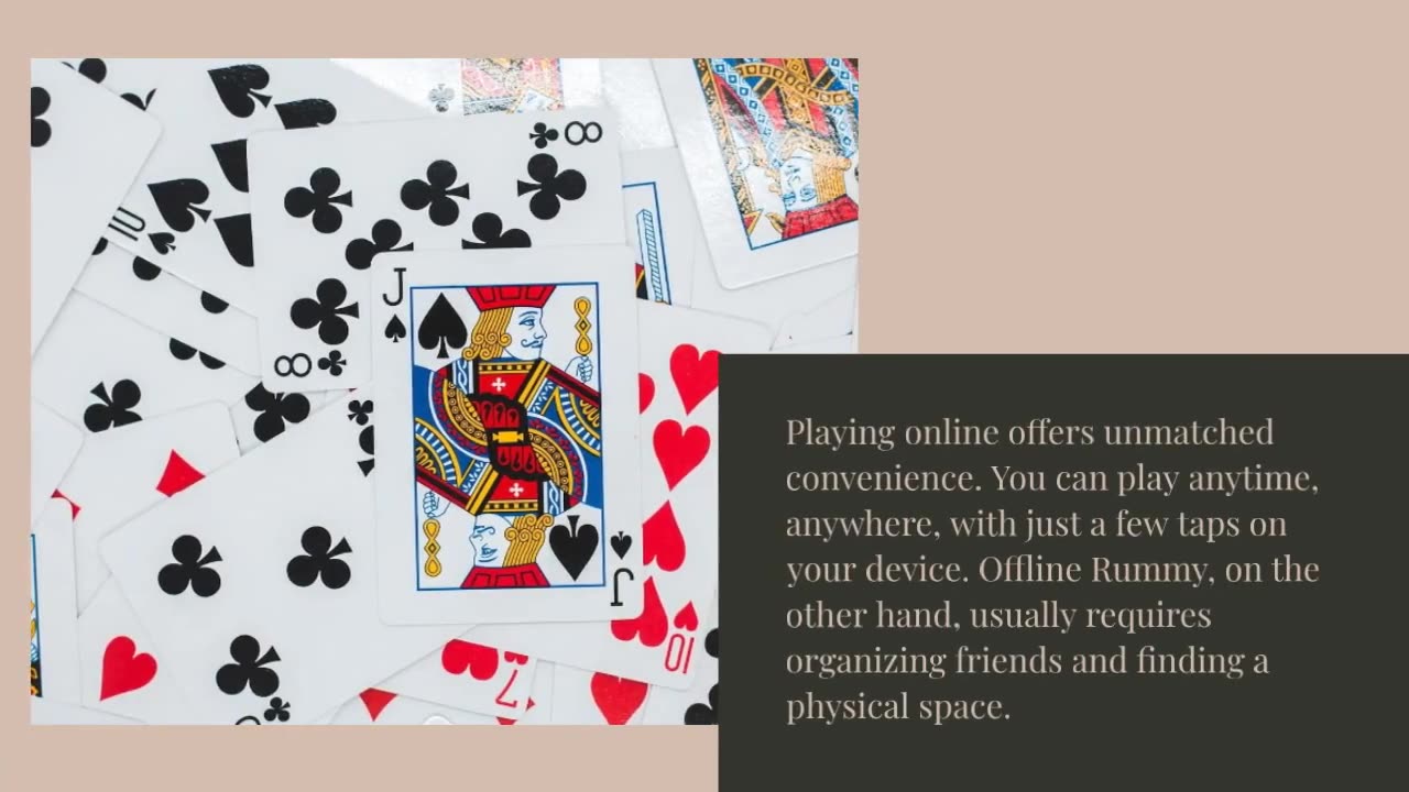 Playing Online Rummy vs. Offline: Key Differences