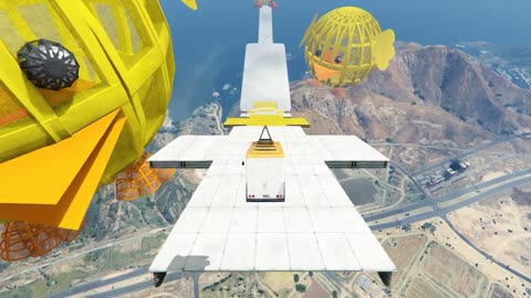 CRAZY GTA 5 MEGA RAMP Gameplay