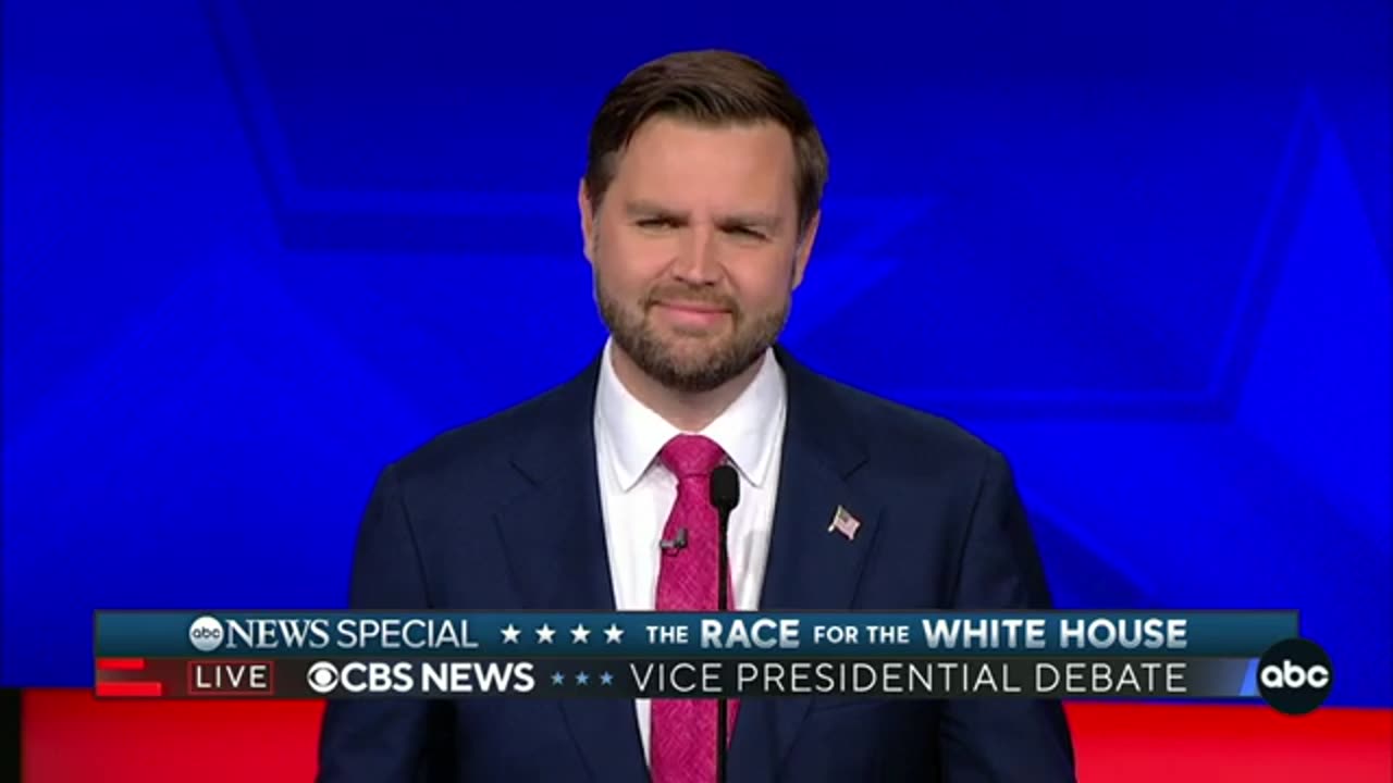 VP Debate_ JD Vance defends his past criticisms of Trump in VP debate