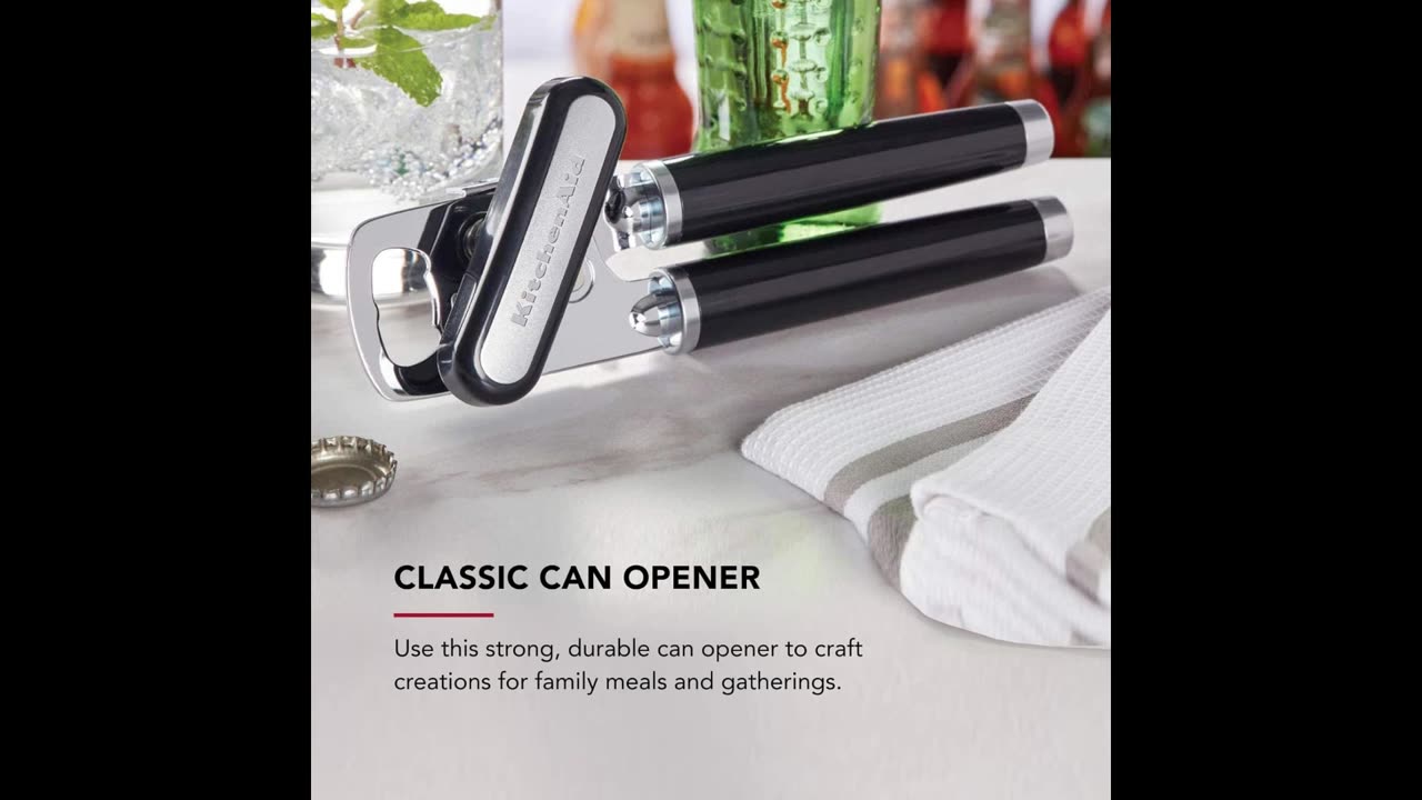 KitchenAid Classic Multifunction Can Opener / Bottle Opener