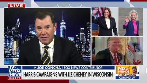 Trump RIPS Liz Cheney for campaigning for Kamala Harris: 'They hurt each other'