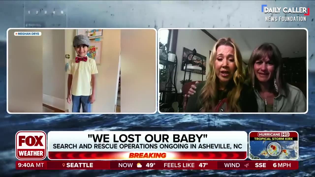 Tragic Hurricane Story Brings Host to Tears