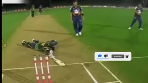 Cricket funny moment