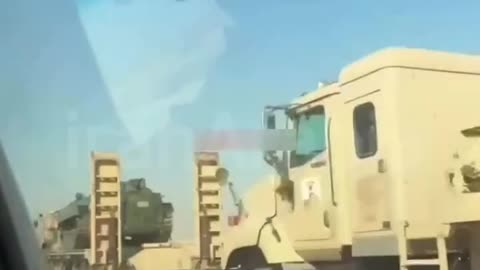 The arrival of Iraqi military reinforcements to the Syrian border