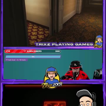 Monster playing tag with Trixz in #backrooms