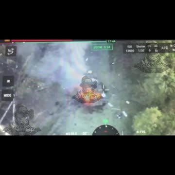 Ukrainian IFV Explodes on a Mine