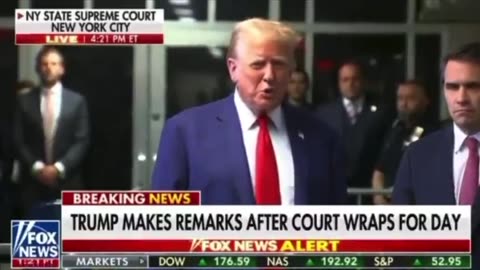President Trump responds to Judge Juan Merchan's threat of jail time