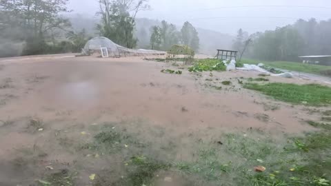 🚨🚨UNBELIEVABLE DESTRUCTION Hurricane Helene destroys our Farm.