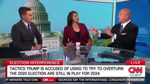 Jim Acosta Melts Down on CNN After Guest Destroys J6 Narrative