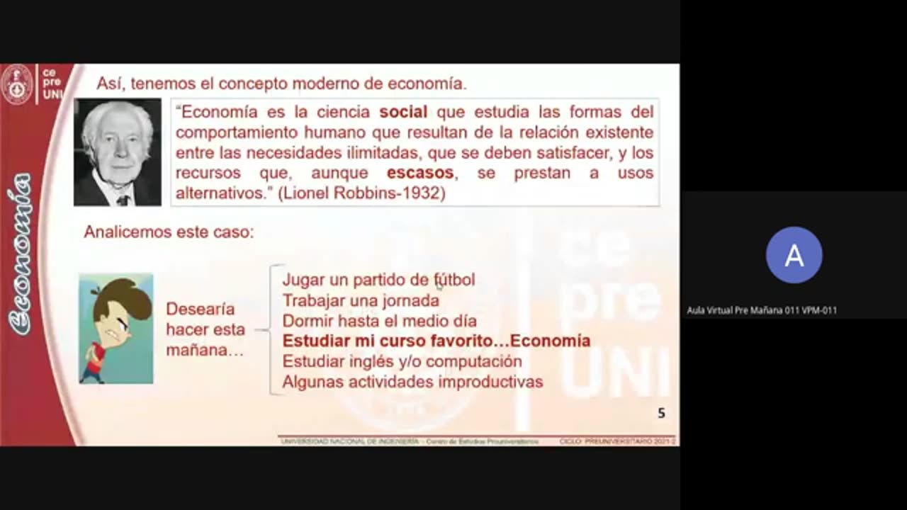 CEPRE UNI 2021 - 2 | SEMANA 01 | ECONOMÍA