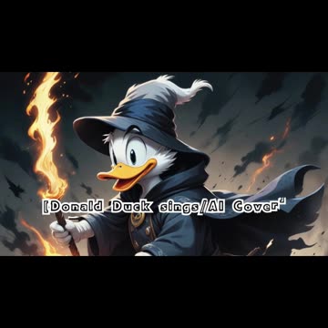 [Donald Duck sings/AI Cover] Black Clover Opening 7 Seiko Oomori - JUSTadICE