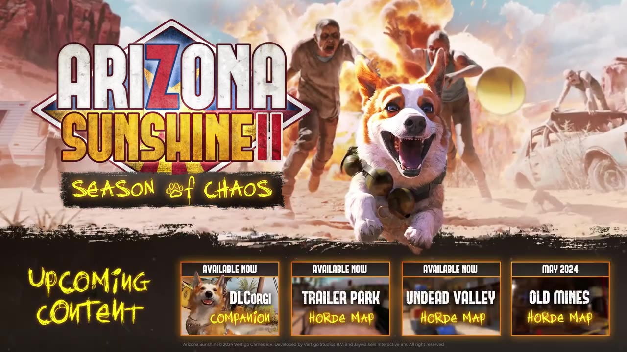 Arizona Sunshine 2 - Official Undead Valley Horde Mode Map Trailer