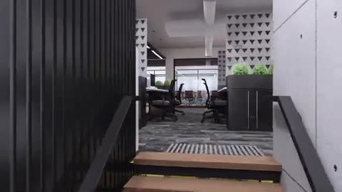 AKS Office Interior Animation