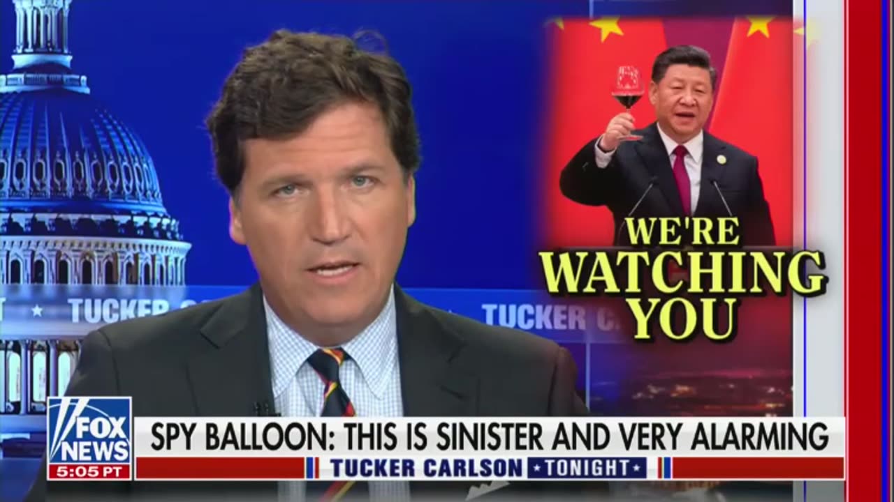 Tucker Carlson: China Gets Pass on Spy Balloon Because They Sent Cash to Biden's Crackhead Son