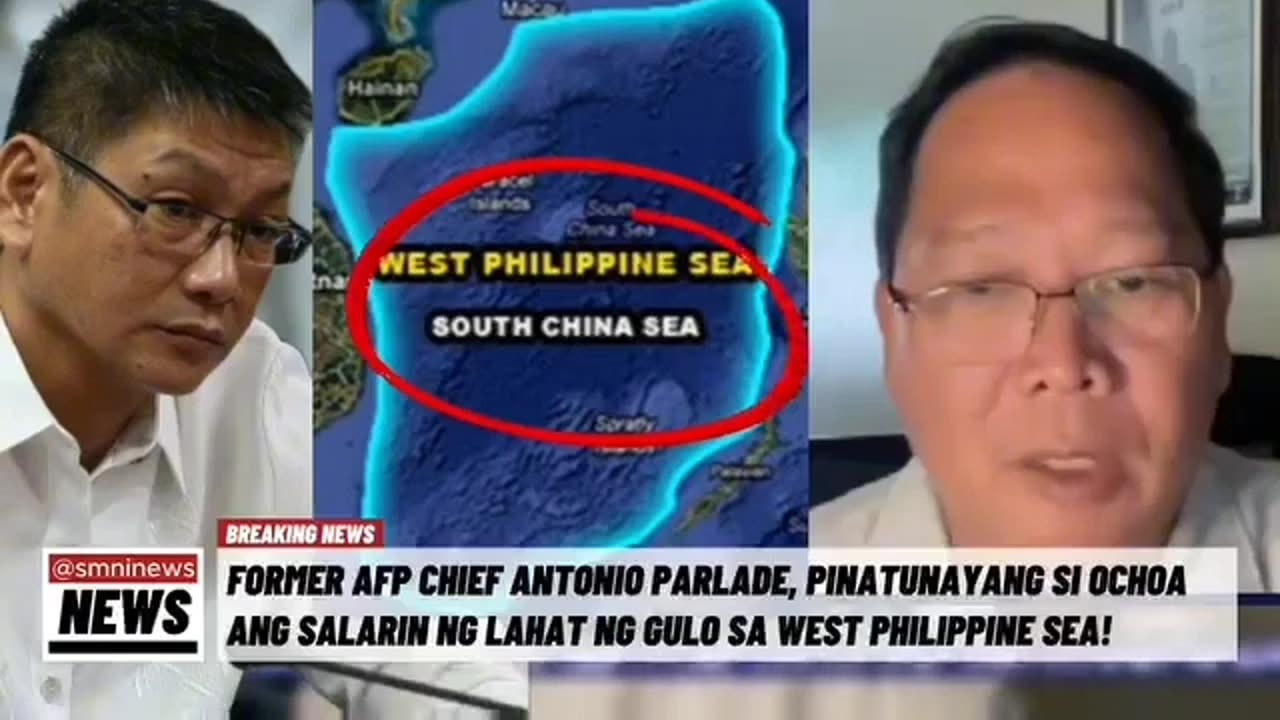 Ex Armed Forces of the Philippines Chief Antonio Parlade Jr. say Pacquito Ochoa sold