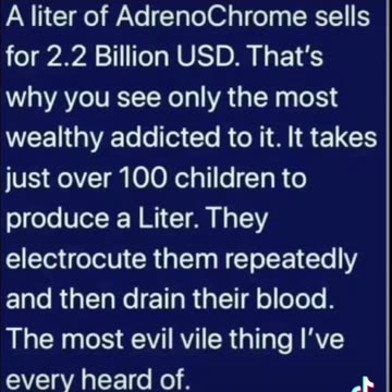 ADRENACHROME & THE SAD COST OF SACRIFICED CHILDREN!!! - Reloaded from Pain911
