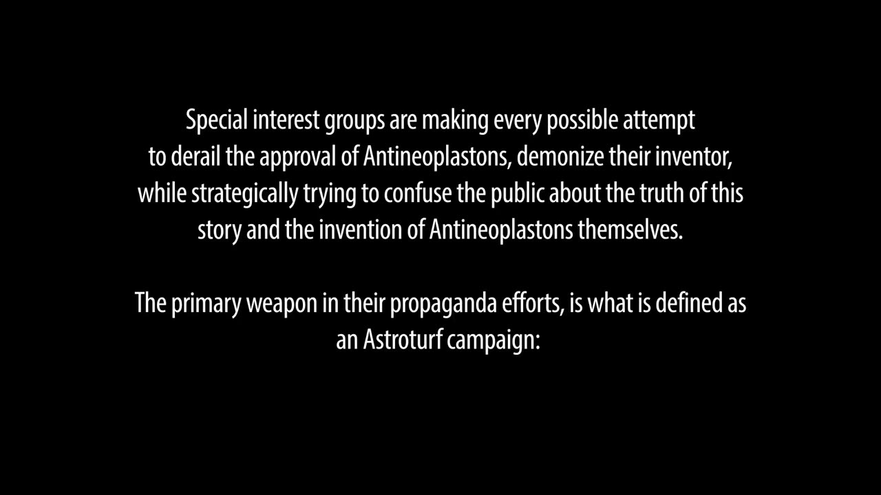 Burzynski The Cancer Cure Cover-Up Documentary