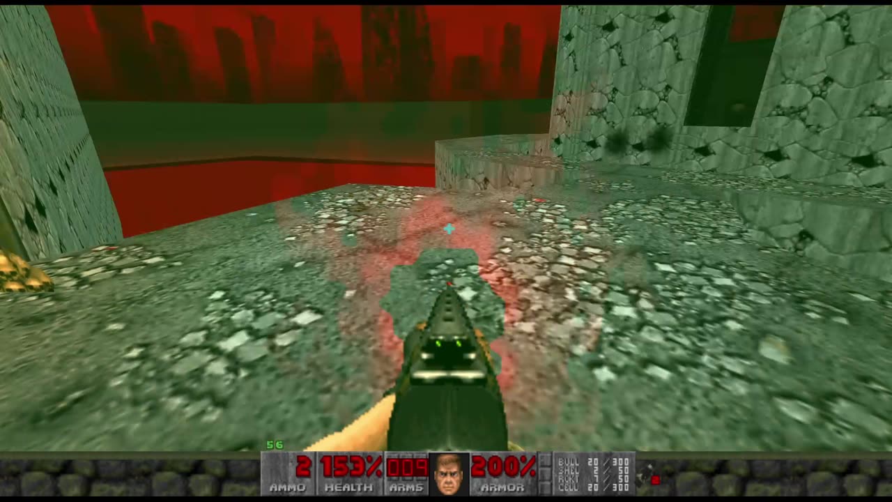 Brutal Doom 2 - Hell on Earth - Pistol Start - Hard Realism - Gotcha! (level 20)