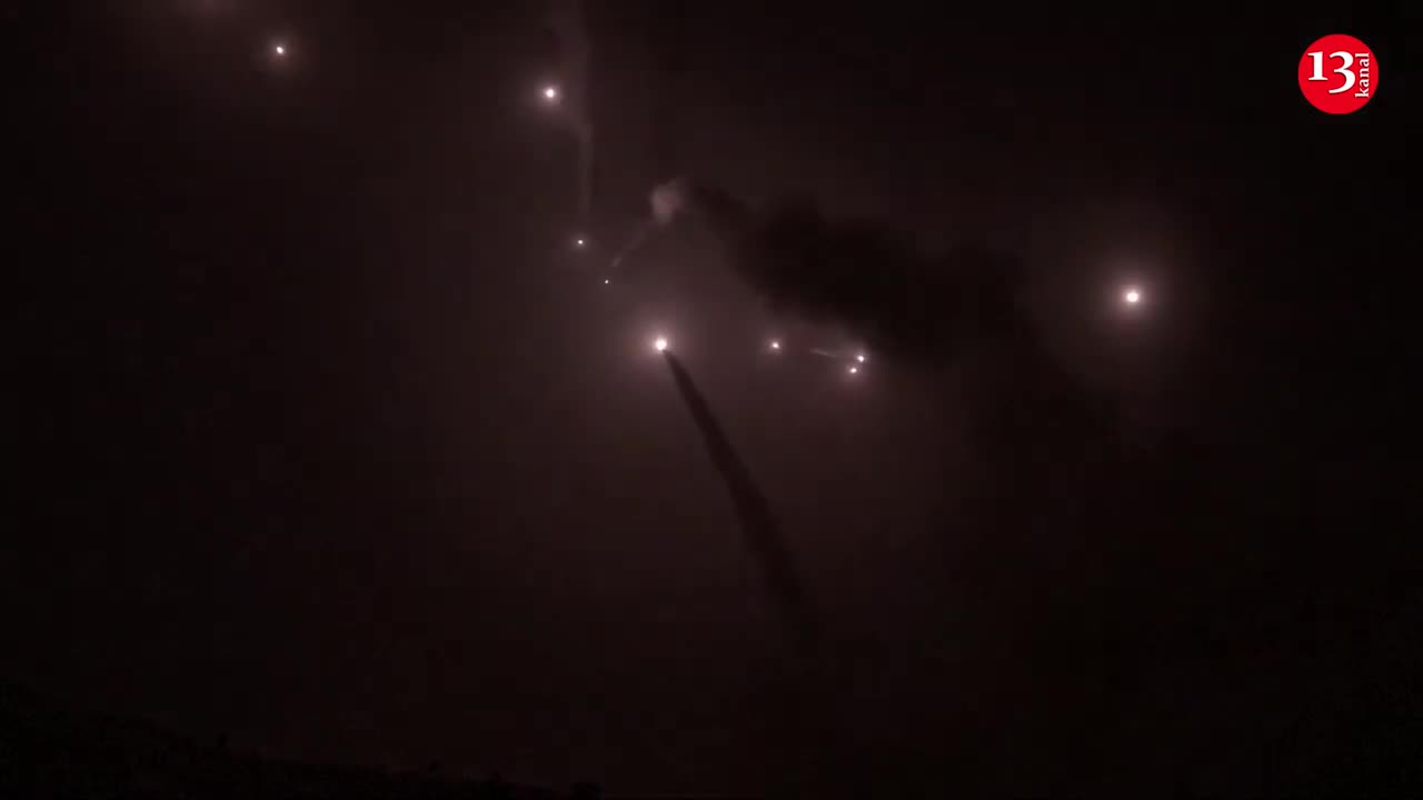 Iran releases more footage of missile attack against Israel